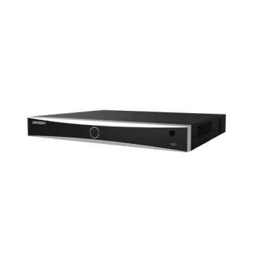 Hikvision DS-7608NXI-K2 - Grabador IP de Sobremesa, 8 Canales, Capacidad para 2 HDD de 10TB (no incl.), Compresión