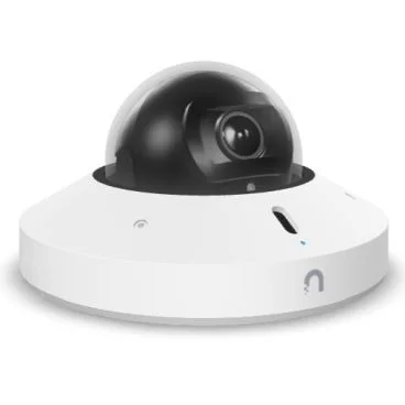 Ubiquiti UVC-G6-Mini-Dome-W Cámara 4K PoE muy compacta con sensor de imagen de 8 MP y 1/1,8”, motor de IA Multi-TOPs, audio