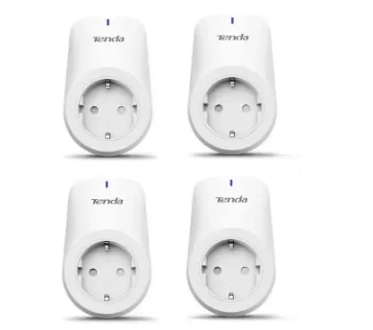 Tenda SP3(4-pack) Producto reacondicionado Beli SP3 pack 4 Smart Wi-Fi Plug,Enchufe inteligente Wi-Fi SP3, 10A, funciona con