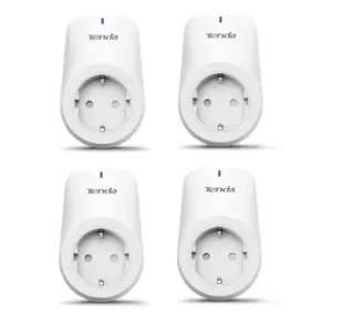 Tenda SP3(4-pack) Producto reacondicionado Beli SP3 pack 4 Smart Wi-Fi Plug,Enchufe inteligente Wi-Fi SP3, 10A, funciona con