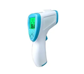 eRize ERZ-ITH0304H3A Termómetro infrarrojo para medición de temperatura corporal, pantalla LCE, apagado automático de la