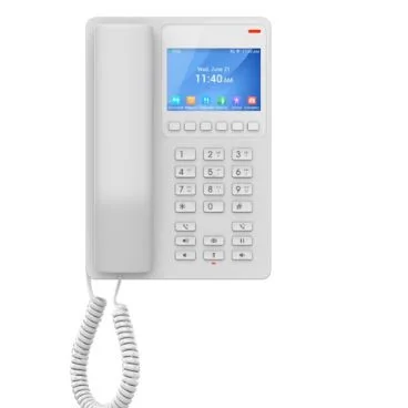 Grandstream GHP630 Teléfono IP compacto blanco, 2 cuentas SIP, 2 líneas