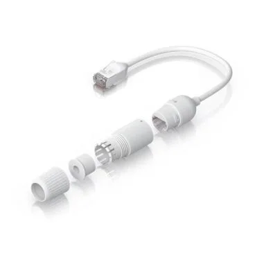 Ubiquiti UACC-Cable-Extender-C6A Pack de 2 Cable de extensión ultrafino, blindado, con tapa impermeable, diseñado para