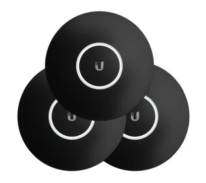 Ubiquiti NHD-COVER-BLACK-3 Cubierta estilo negro mate para UAP-nanoHD, pack de 3 unidades