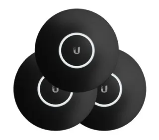 Ubiquiti NHD-COVER-BLACK-3 Cubierta estilo negro mate para UAP-nanoHD, pack de 3 unidades
