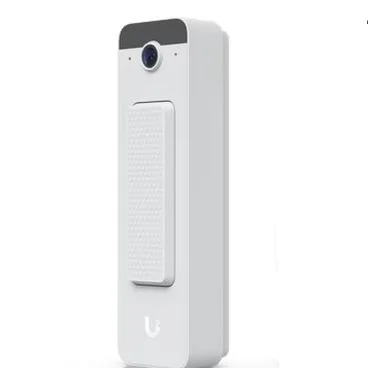 Ubiquiti UVC-Doorbell-Lite-W Videoportero blanco compacto PoE con audio bidireccional y opciones de montaje versátiles
