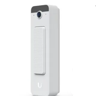 Ubiquiti UVC-Doorbell-Lite-W Videoportero blanco compacto PoE con audio bidireccional y opciones de montaje versátiles