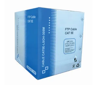 eRize ERZNC-F5ECULZ-305 Cable de Red FTP CAT5E LSZH Blanco, CPR DCA (305M. EN CAJA)