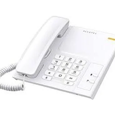Alcatel T26 Blanco Tecla Bis - Indicador visual de llamada entrante - Volumen del timbre ajustable - Montaje mural posible