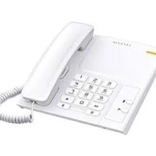 Alcatel T26 Blanco Tecla Bis - Indicador visual de llamada entrante - Volumen del timbre ajustable - Montaje mural posible