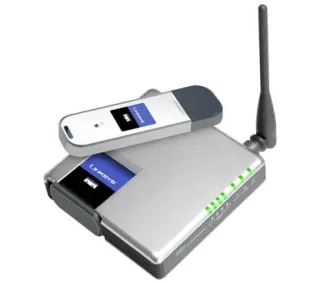 Linksys WKUSB54GC-EU Compact Wireless-G Network Kit for USB