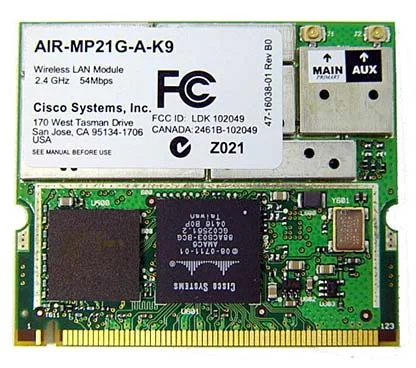 Cisco AIR-MP21G-E-K9= 802.11g Upgrade Radio Module for AP1200/AP1100, ETSI Cnfg