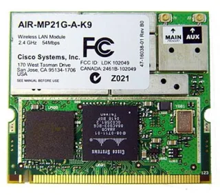 Cisco AIR-MP21G-E-K9= 802.11g Upgrade Radio Module for AP1200/AP1100, ETSI Cnfg