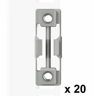Ubiquiti UACC-RACK-PM-KIT Kit de montaje en rack de precisión (20 uds) 1U para garantizar instalaciones en rack uniformes