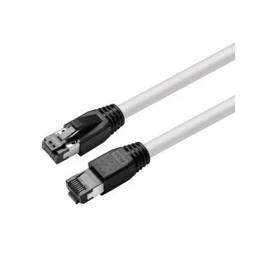 eRize - Cables de Red ERZ-EPRJ45SF08CULZ-10M-WT Latiguillos CAT 8 Blanco 10 metros LSZH