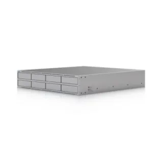 Ubiquiti UNAS-Pro-8 NAS de montaje en rack de 2U con 8 bahías para discos duros de 2.5/3.5 pulgadas y 2 ranuras SSD M.2 NVMe