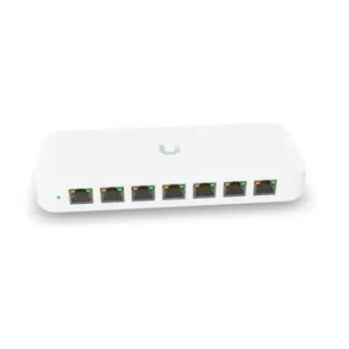 Ubiquiti USW-ULTRA Switch PoE 42W compacto de capa 2 con 8 puertos GbE (7 con salida PoE+ y 1 con entrada PoE++)