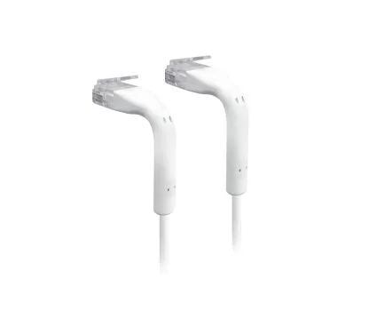 Ubiquiti U-CABLE-PATCH-RJ45 (UC-PATCH-RJ45) Cable Unifi ethernet RJ45 CAT.6 extremos flexibles, color blanco (