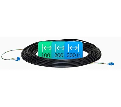 Ubiquiti FC-SM-200 Fiber Cable, Single Mode, 200'