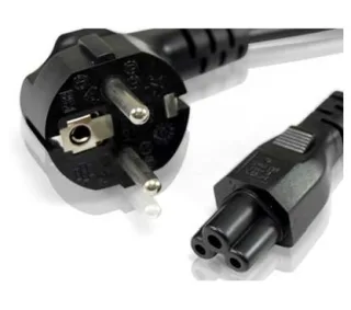 Cambium Networks CABLE ALIMENTACION 0,6M SCHUKO ACODADO/C5 NEGRO Cable de alimentación (0,6 M) de color negro con conector