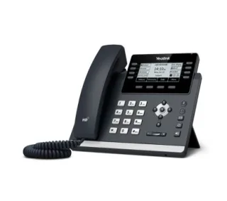 Yealink SIP-T43U Teléfono avanzado 12 cuentas SIP, CON PoE, SIN PSU Soporta el codec Opus Dos puertos USB 2.0 Pantalla