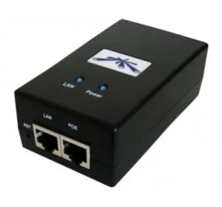 Ubiquiti POE-24-AF5X POE Injector, 24VDC, 24W. para Airfiber 2X/3X/4X/5X/5XHD y LTU-ROCKET