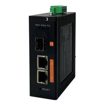 eRize ERZ-IS01G00201R-4085A - Switch Industrial No Gestionable, 3 Puertos (2x Gbps + Uplink SFP Gbps), Temperatura de