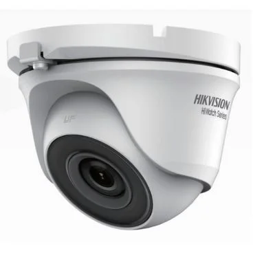 Hiwatch HWT-T150-M(2.8MM) - Cámara Analógica Formato Turret, Resistente a la Intemperie, Resolución 5MP 25fps (2560x1944)