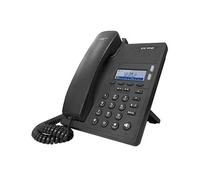 Escene ES205-PN 2 Lines Entry Level IP Phone 128*64 graphic LCD,2 sip accounts,hot line,HD VoiceMulti-language,two angel