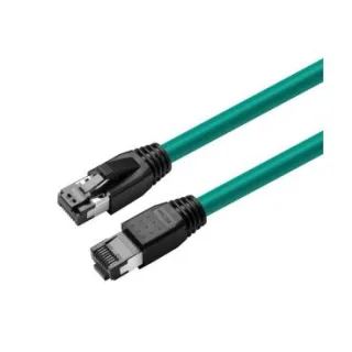 eRize - Cables de Red ERZ-EPRJ45SF08CULZ-150-GN Latiguillos CAT8 S/FTP Verde 1,5 metros LSZH