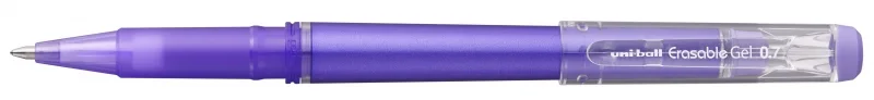 Uni-ball UF-222 Roller de Gel Borrable - Punta de Bola 0.7mm - Tinta Termosensible - Doble Goma de Borrado - Color Violeta · Pack de 12 uds.