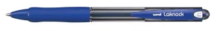 Uni-ball Laknock SN-100(10) Boligrafo de Tinta Base Aceite - Punta de Bola 1mm - Tinta Suave y Duradera - Color Azul · Pack de 12 uds.