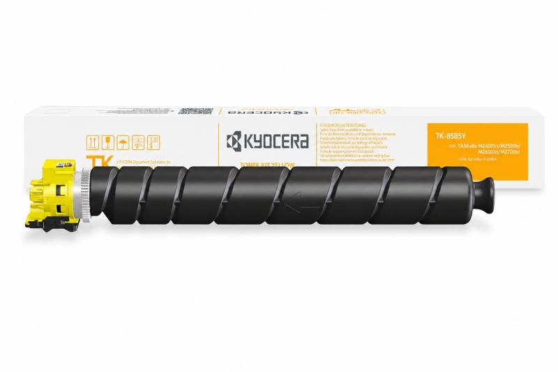 Kyocera TK8585 Amarillo Cartucho de Toner Original - 1T0C2JANL0/TK8585Y