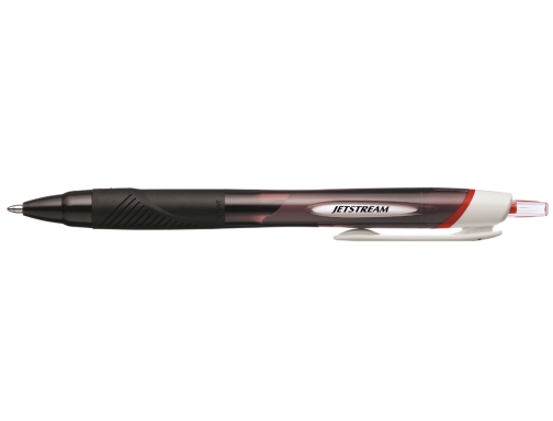 Uni-ball JetStream Sport SXN-150E Boligrafo Retractil - Punta de Bola 1mm - Tinta Pigmentada Resistente al Agua y Luz - Secado Instantaneo - Color Rojo · Pack de 12 uds.