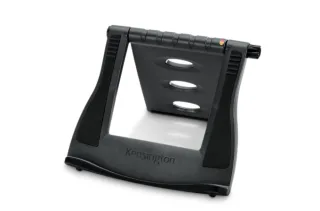 Kensington Smartfit Easy Riser Soporte para Portatil de 12 a 17" - Estructura que Facilita la Ventilacion - 3 Ajustes de Altura - Diseño Universal - Color Gris Oscuro