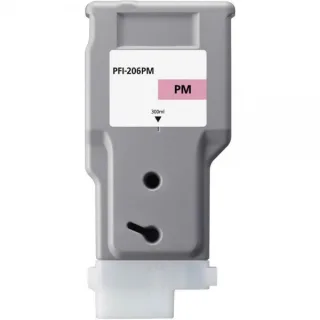 Canon PFI206 Magenta Photo Cartucho de Tinta Pigmentada Generico - Reemplaza 5308B001/PFI-206PM