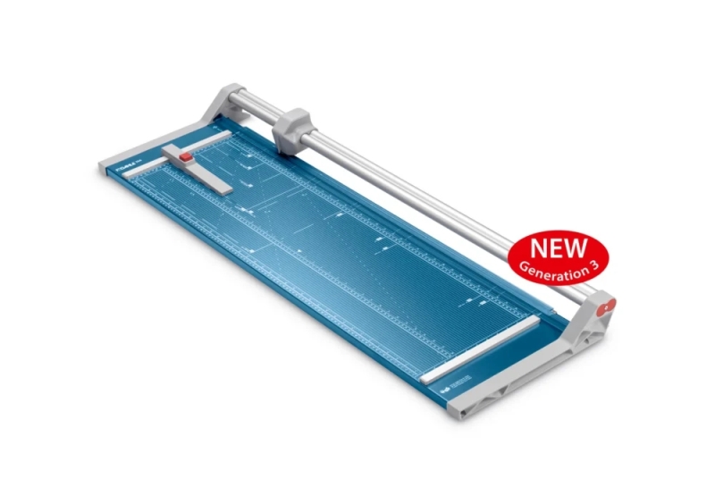 Dahle 556 Cizalla Profesional de Rodillo Formato A1 - Capacidad 10 Hojas - Longitud de Corte 960mm - Cuchilla Circular Autoafilable de Acero