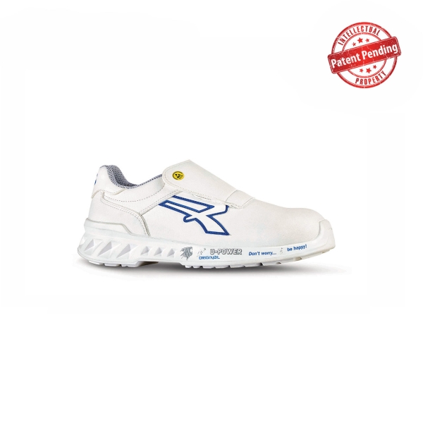 Upower Alan O ESD Calzado de Seguridad Ultraligeros - Talla 35 - Empeine Hidrorrepelente, Suela Antideslizante, Puntera AirToe Aluminium, Plantilla Antibacteriana, Proteccion S2 FO SR - Colo