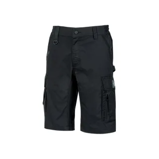 Upower Solaris Bermudas Cargo Funcionales - Talla 2XL - Tejido Ripstop Elastico, Multibolsillos, Detalles Reflectantes, Proteccion Lumbar, Cierre Antirayaduras, Porta Identificacion Oculto -