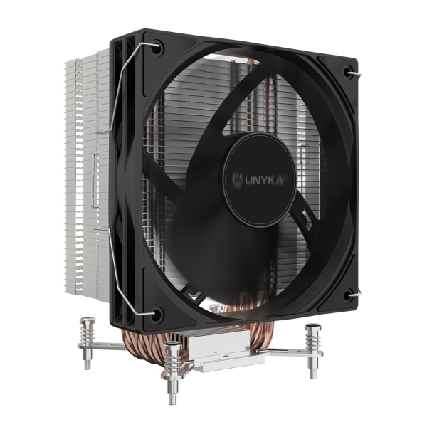 Unykach Unycool H61 Disipador CPU - Multisocket Universal - Ventilador 120mm - Color Negro