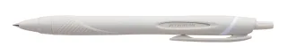 Uni-ball JetStream SXN-150 Pastel Boligrafo Retractil con Punta de Bola 1mm - Tinta Pigmentada Resistente al Agua y Luz - Secado Instantaneo - Tinta Color Azul - Cuerpo de Color Gris Pastel
