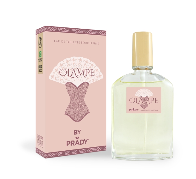 Prady Colonia de Mujer Olampe - Frasco de 90 ml - Spray Pulverizador