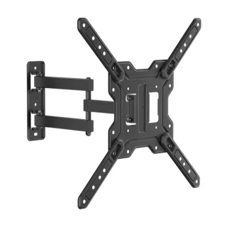 Aisens WT65TSE-417 ECO Soporte para Monitor/TV - Giratorio e Inclinable - 3 Pivotes - De 23" a 65" - Peso Máximo 30Kg - Color Negro