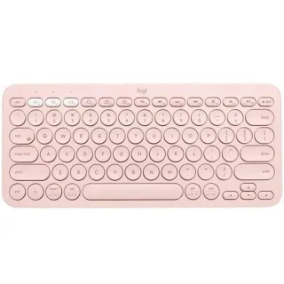 Logitech K380 Teclado Inalambrico Bluetooth - Hasta 3 Dispositivos Simultaneamente - Color Rosa