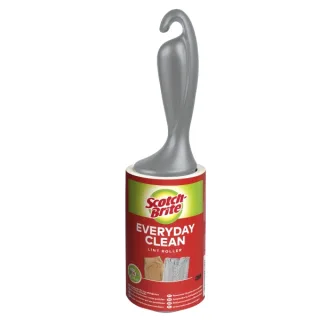 Scotch-Brite Everyday Clean Rodillo Quitapelusas Adhesivo - 30 Hojas - Color Negro