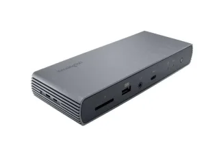Kensington SD5700T 4K Dual Thunderbolt 4 con 90 W de Pd - Suministro Total de Energia - Plata
