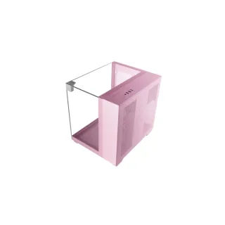 Mars Gaming MC-VISIONM Minitorre Ultracompacta - Soporte para Refrigeracion Liquida hasta 240mm - Triple Cristal Templado - Soporte MicroATX/Mini-ITX - 5 Ranuras de Expansion - 350x277x329mm