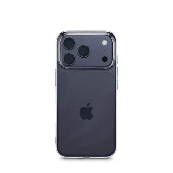 Hama Slim Protect Funda para iPhone 17 Pro - Antiamarilleo - Policarbonato - Bordes Elevados - Color Transparente