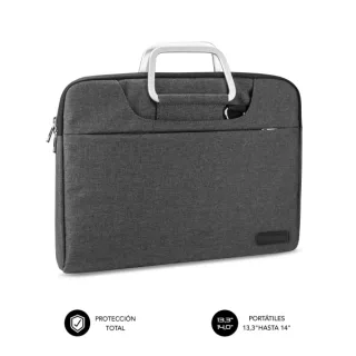 Subblim Funda Business Portatiles de 13.3" a 14" - Diseño Moderno y Elegante - Doble Cremallera - Proteccion Total - Colores Varios