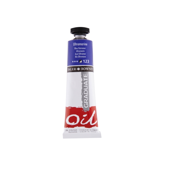 Daler Rowney Graduate Pintura al Oleo - Tubo de Aluminio - 38ml - Color Azul Ultramarino